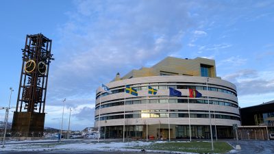 Kirunas nya stadshus Kristallen.