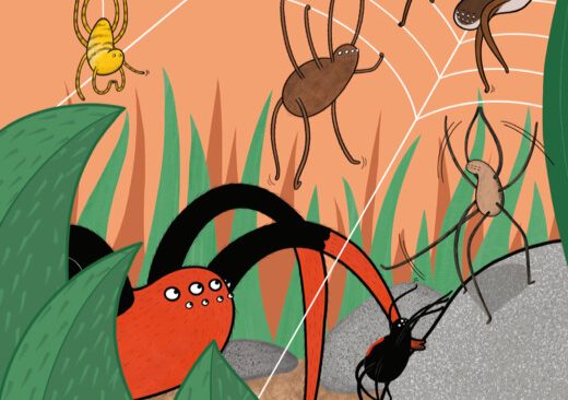 Veckans boktips, spindelbenen